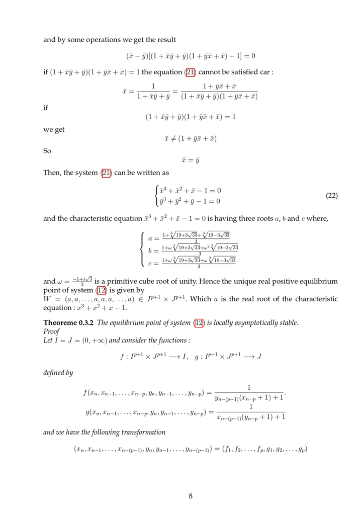 Stability Properties of Solutions of Certain Systems of Difference Equations Involving Tribonacci Numbers